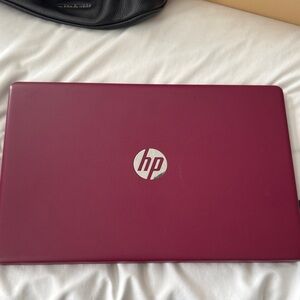 HP Maroon Laptop